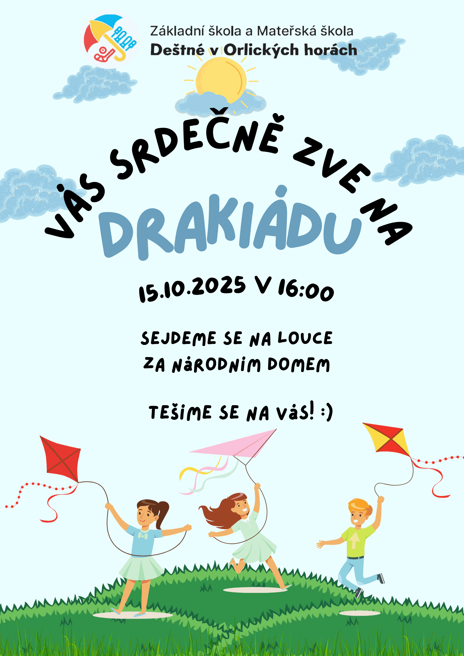 ZŠ a MŠ Deštné - Drakiáda