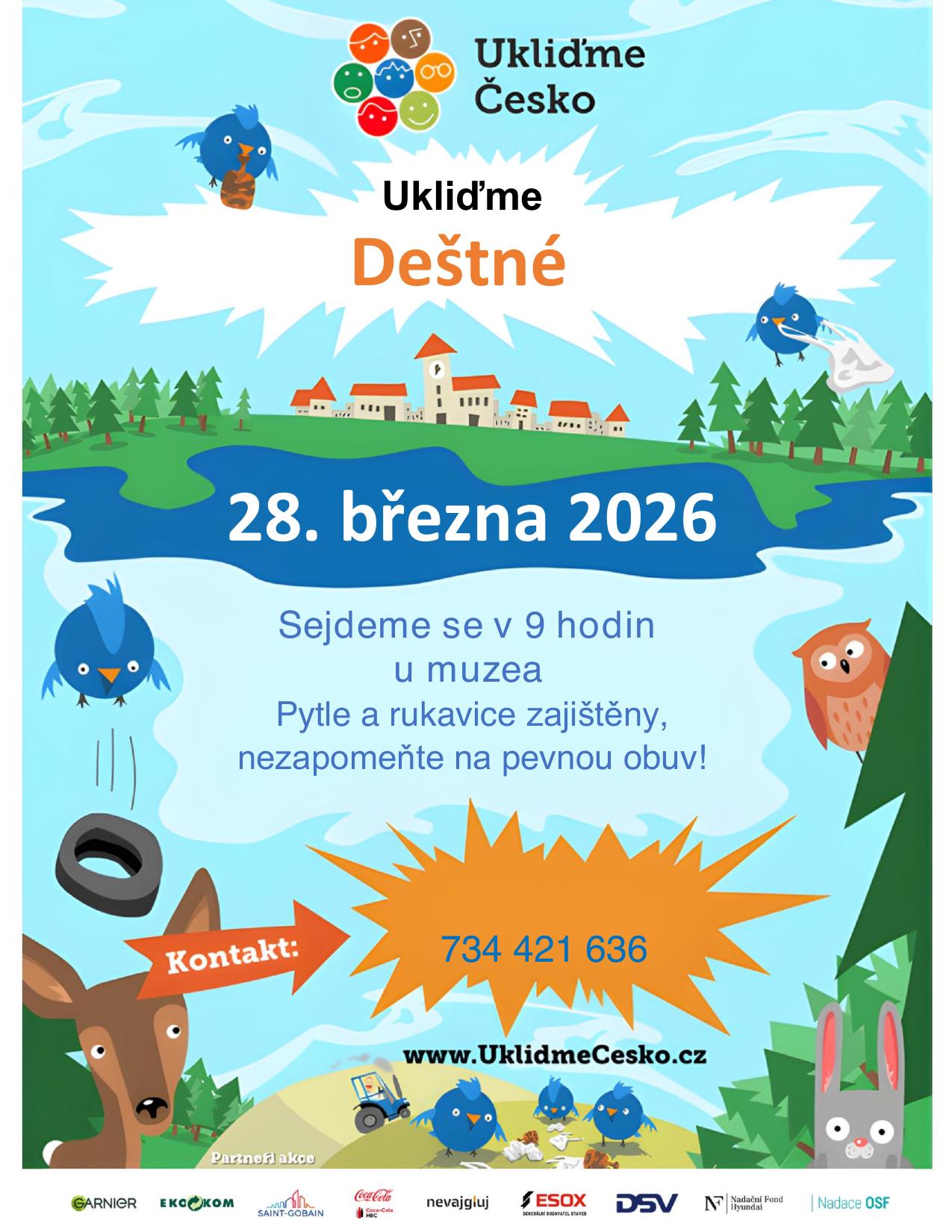 Ukliďme Česko Deštné v Orlických horách